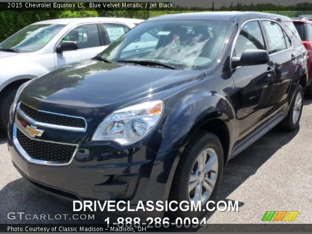 2015 Chevrolet Equinox LS in Blue Velvet Metallic