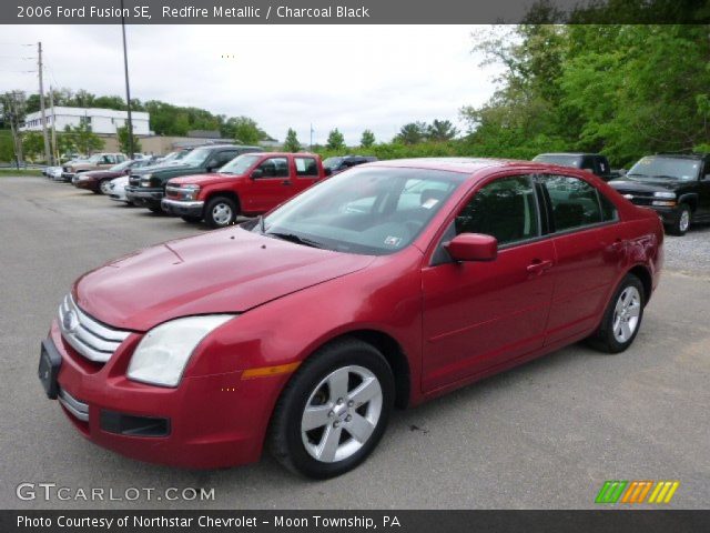 2006 Ford Fusion SE in Redfire Metallic