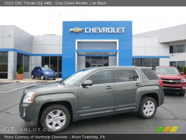 2013 GMC Terrain SLE AWD in Gray Green Metallic
