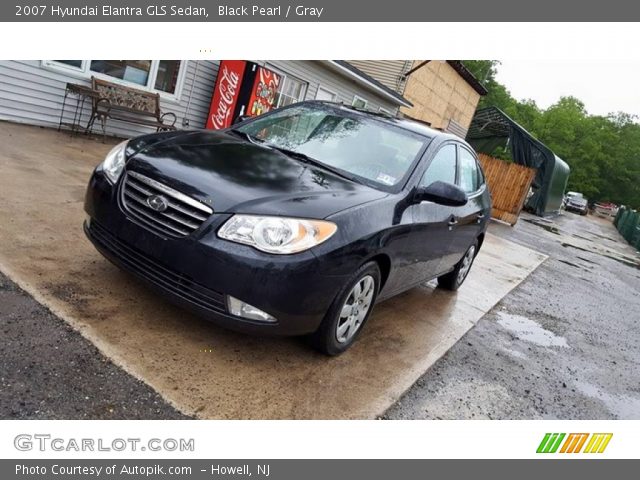 2007 Hyundai Elantra GLS Sedan in Black Pearl