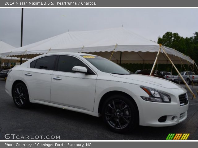2014 Nissan Maxima 3.5 S in Pearl White