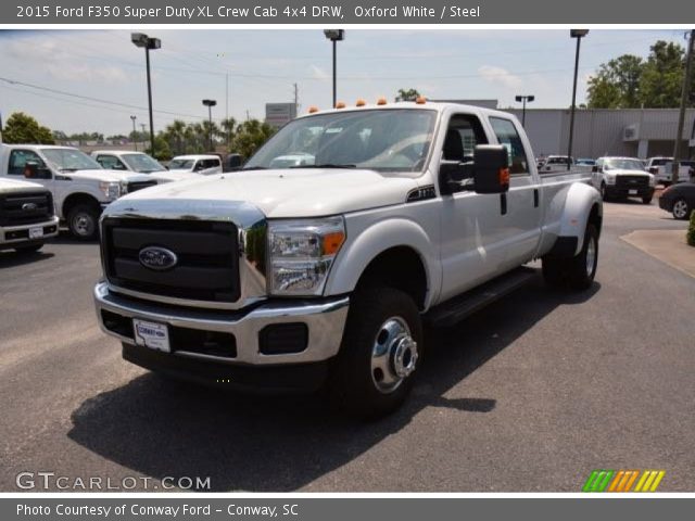2015 Ford F350 Super Duty XL Crew Cab 4x4 DRW in Oxford White