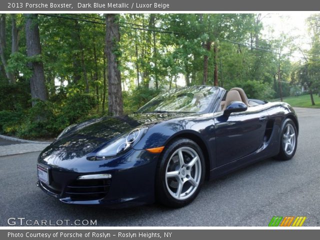 2013 Porsche Boxster  in Dark Blue Metallic