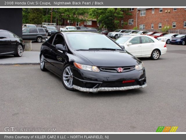 2008 Honda Civic Si Coupe in Nighthawk Black Pearl