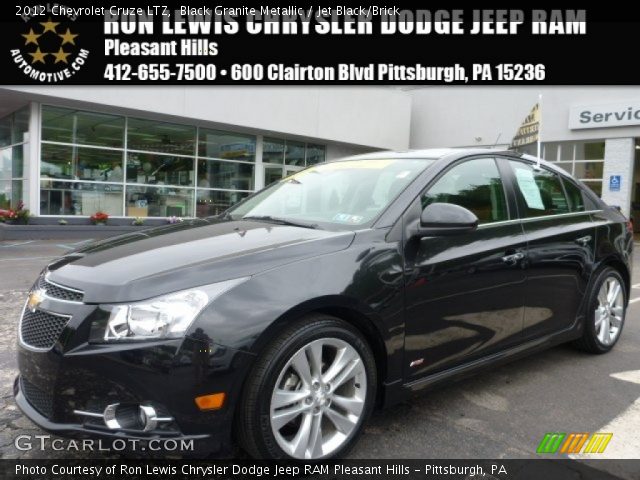 2012 Chevrolet Cruze LTZ in Black Granite Metallic