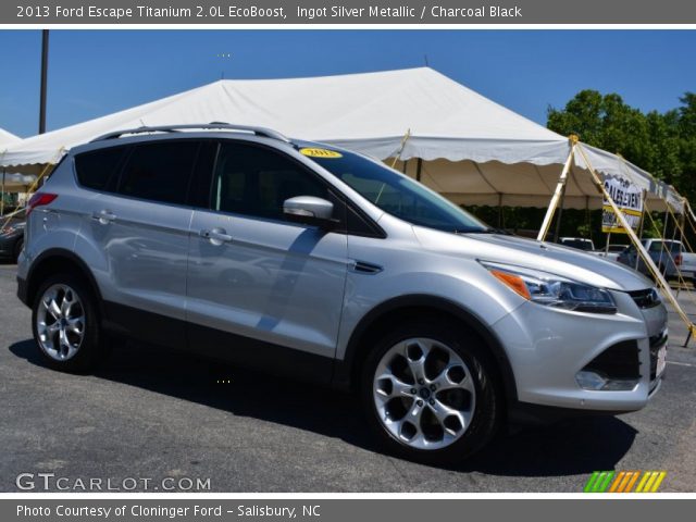 2013 Ford Escape Titanium 2.0L EcoBoost in Ingot Silver Metallic
