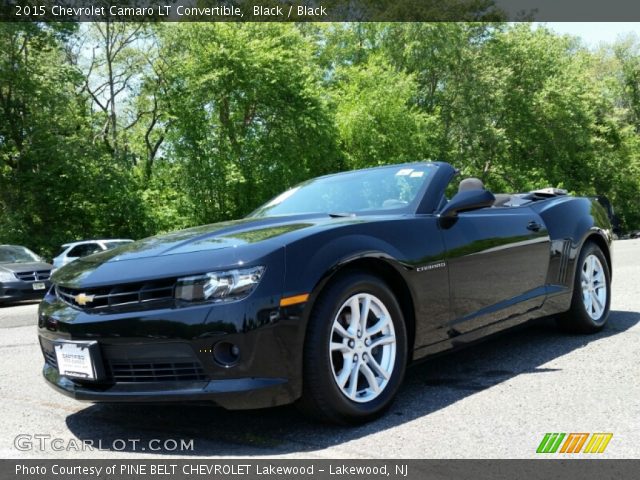 2015 Chevrolet Camaro LT Convertible in Black