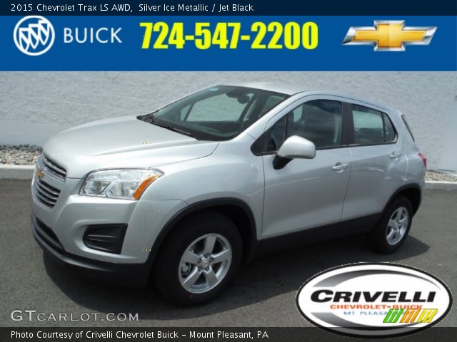 2015 Chevrolet Trax LS AWD in Silver Ice Metallic