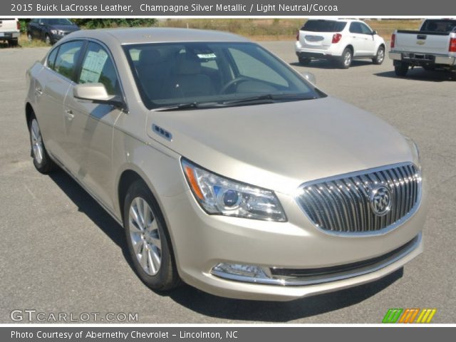 2015 Buick LaCrosse Leather in Champagne Silver Metallic