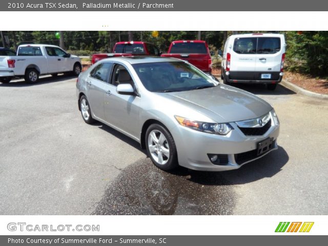 2010 Acura TSX Sedan in Palladium Metallic