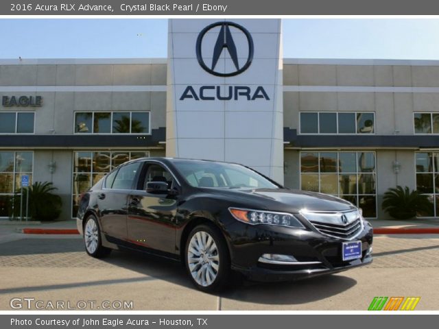 2016 Acura RLX Advance in Crystal Black Pearl