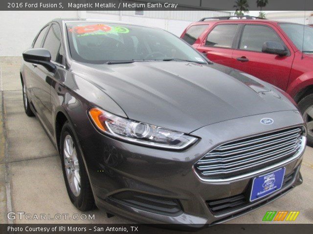 2016 Ford Fusion S in Magnetic Metallic