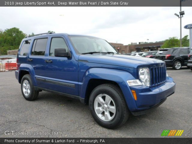 2010 Jeep Liberty Sport 4x4 in Deep Water Blue Pearl