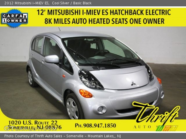 2012 Mitsubishi i-MiEV ES in Cool Silver