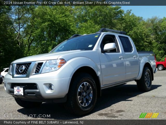 2014 Nissan Frontier Pro-4X Crew Cab 4x4 in Brilliant Silver