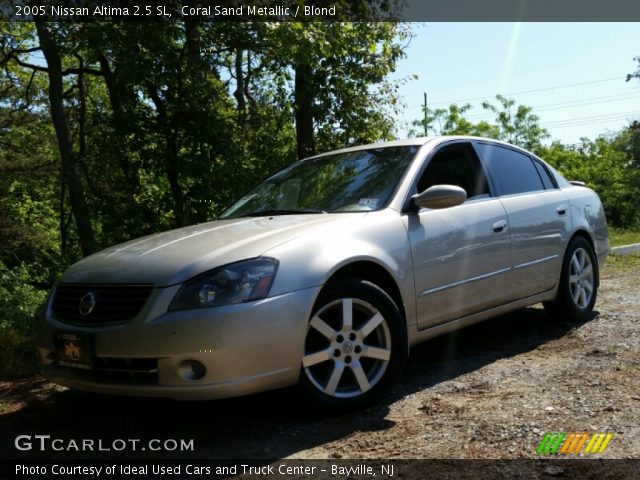 2005 Nissan Altima 2.5 SL in Coral Sand Metallic