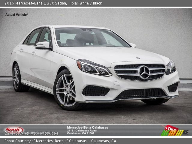 2016 Mercedes-Benz E 350 Sedan in Polar White