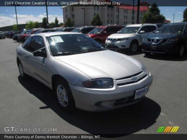 2003 Chevrolet Cavalier Coupe in Ultra Silver Metallic