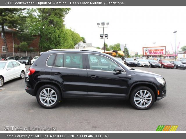 2010 Volkswagen Tiguan SE 4Motion in Deep Black Metallic