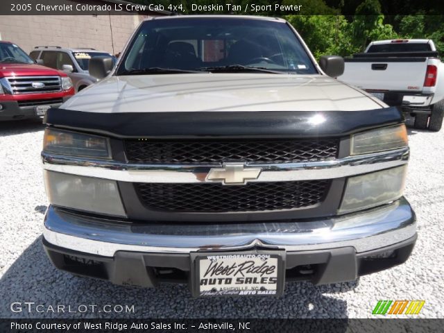 2005 Chevrolet Colorado LS Crew Cab 4x4 in Doeskin Tan