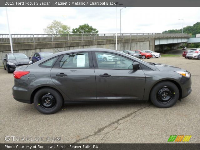 2015 Ford Focus S Sedan in Magnetic Metallic
