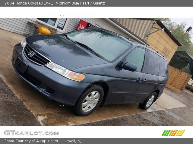 2004 Honda Odyssey EX-L in Midnight Blue Pearl