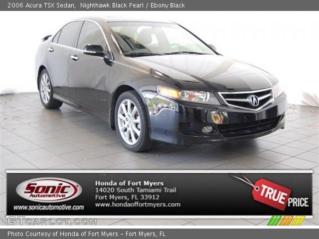 2006 Acura TSX Sedan in Nighthawk Black Pearl