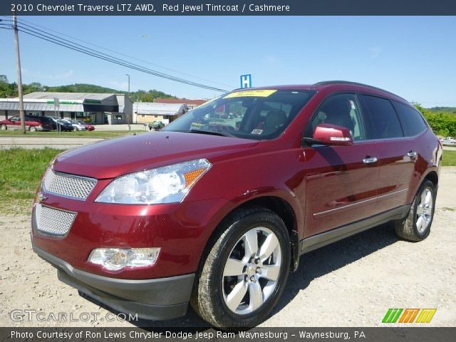 2010 Chevrolet Traverse LTZ AWD in Red Jewel Tintcoat
