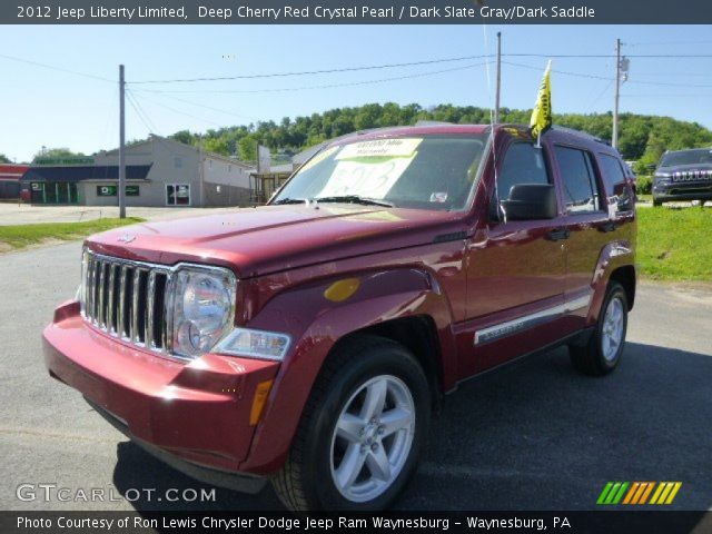 2012 Jeep Liberty Limited in Deep Cherry Red Crystal Pearl