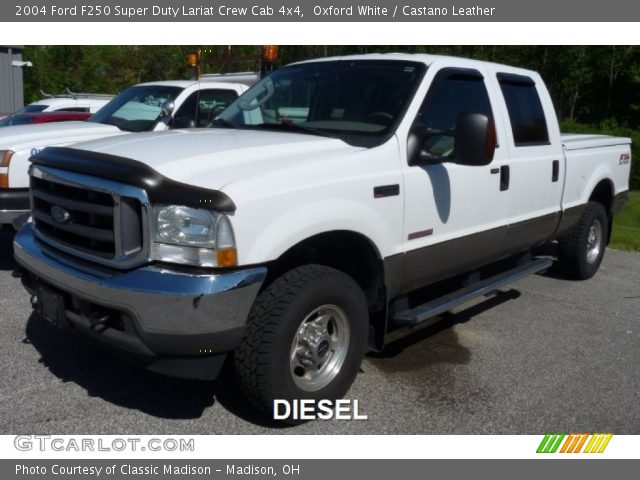 2004 Ford F250 Super Duty Lariat Crew Cab 4x4 in Oxford White