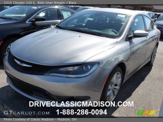 2015 Chrysler 200 S in Billet Silver Metallic