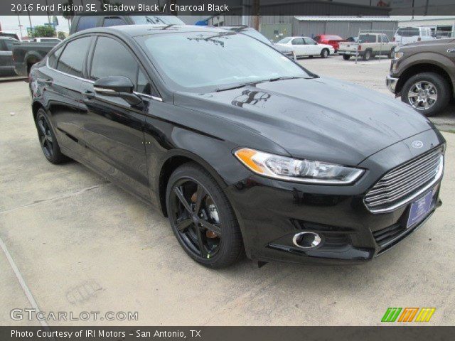 2016 Ford Fusion SE in Shadow Black