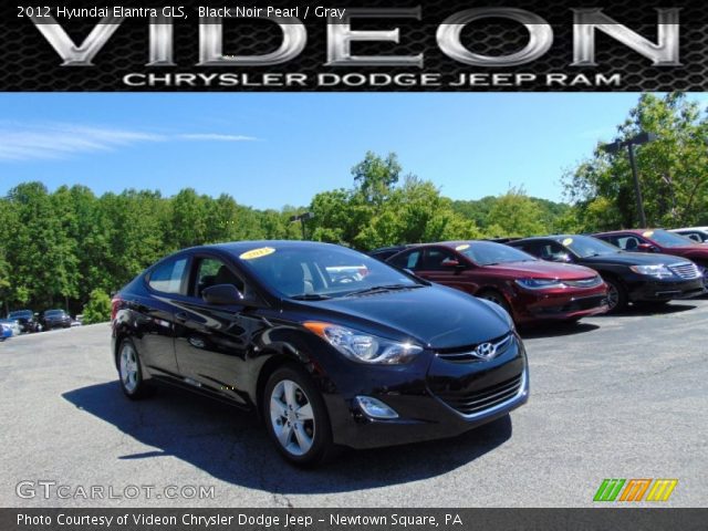 2012 Hyundai Elantra GLS in Black Noir Pearl