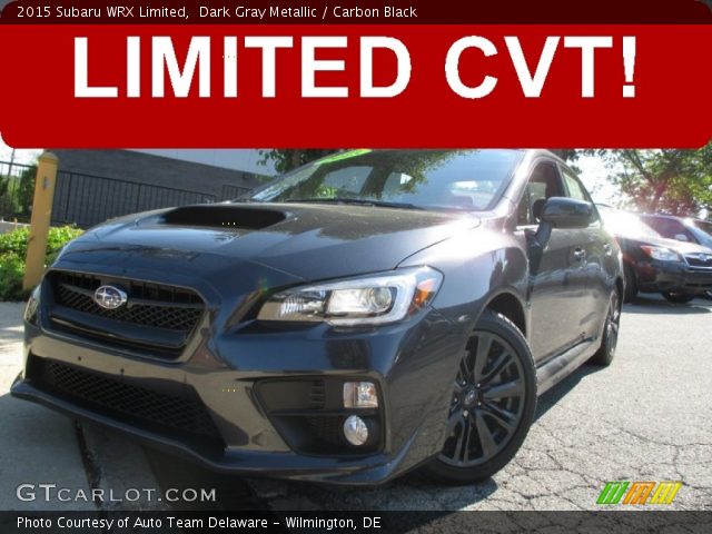 2015 Subaru WRX Limited in Dark Gray Metallic
