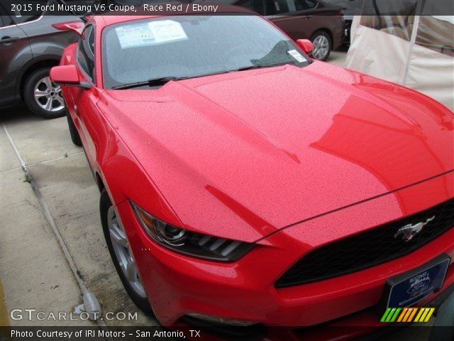2015 Ford Mustang V6 Coupe in Race Red