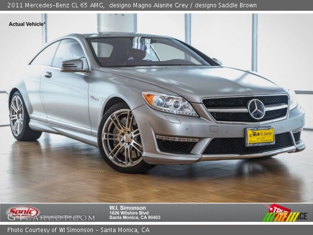 2011 Mercedes-Benz CL 65 AMG in designo Magno Alanite Grey