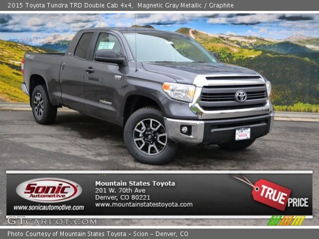 2015 Toyota Tundra TRD Double Cab 4x4 in Magnetic Gray Metallic