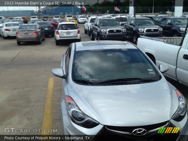 2013 Hyundai Elantra Coupe SE in Silver