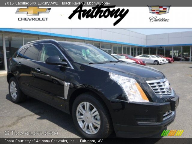 2015 Cadillac SRX Luxury AWD in Black Raven