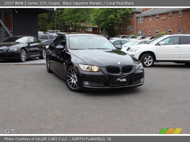 2007 BMW 3 Series 335i Coupe in Black Sapphire Metallic