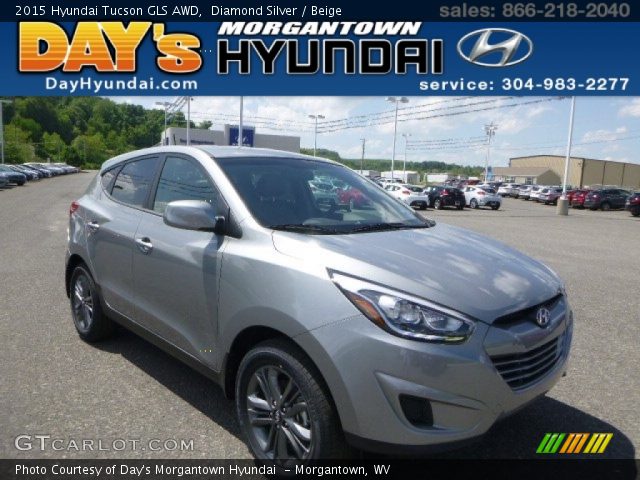 2015 Hyundai Tucson GLS AWD in Diamond Silver