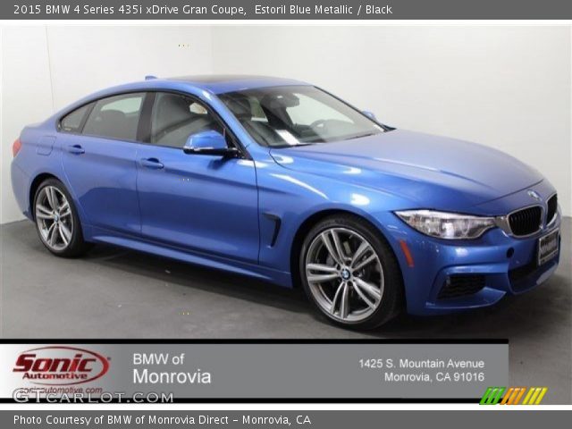 2015 BMW 4 Series 435i xDrive Gran Coupe in Estoril Blue Metallic