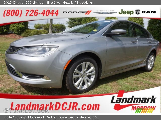2015 Chrysler 200 Limited in Billet Silver Metallic