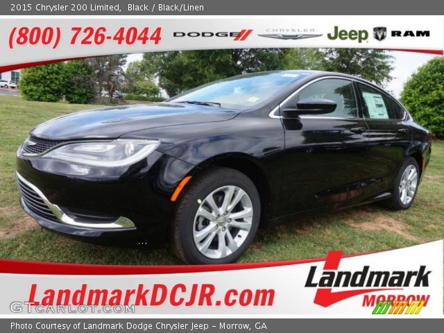 2015 Chrysler 200 Limited in Black