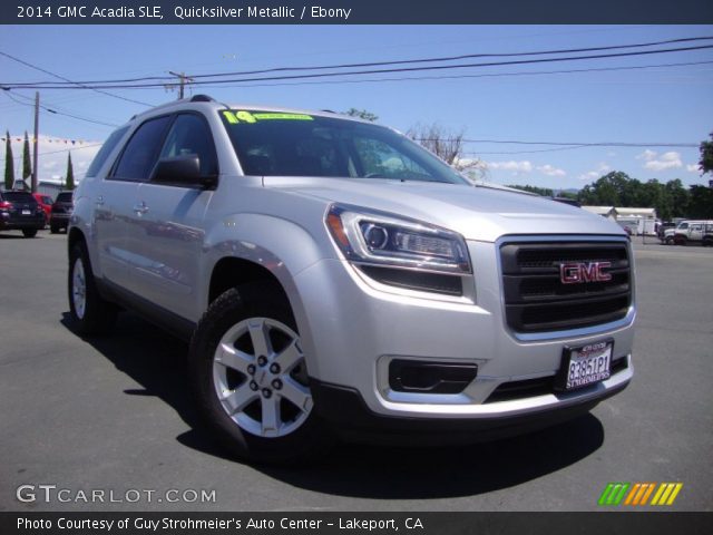 2014 GMC Acadia SLE in Quicksilver Metallic
