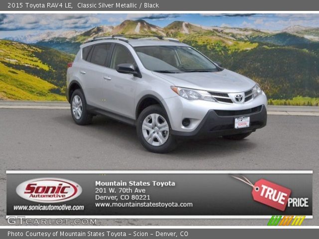 2015 Toyota RAV4 LE in Classic Silver Metallic