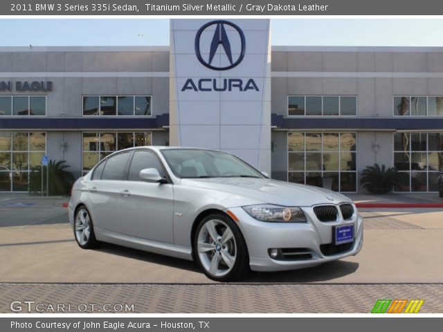 2011 BMW 3 Series 335i Sedan in Titanium Silver Metallic
