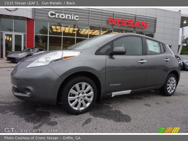 2015 Nissan LEAF S in Gun Metallic