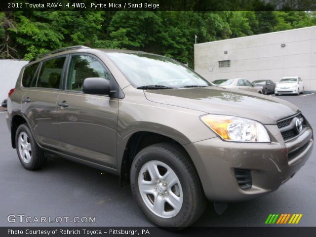 2012 Toyota RAV4 I4 4WD in Pyrite Mica