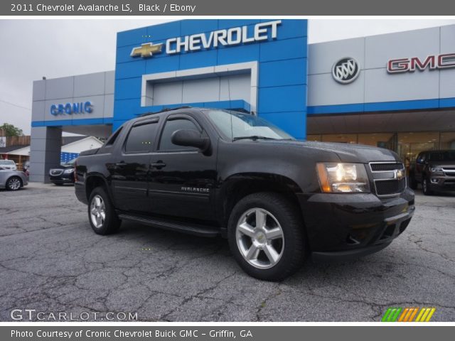 2011 Chevrolet Avalanche LS in Black